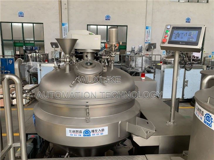 Lifting Vacuum Homogenizing Emulsifying Machine